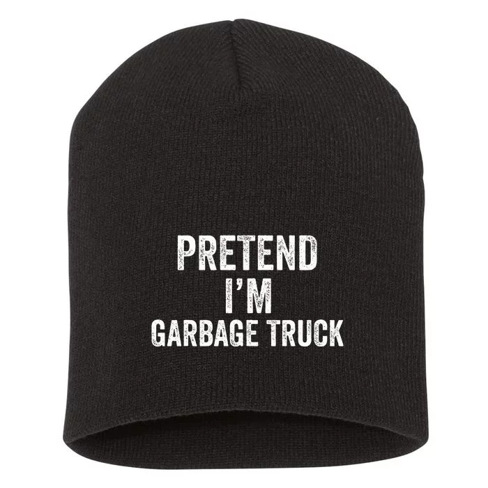 Garbage Truck Halloween Costume Pretend I'm Garbage Truck Short Acrylic Beanie