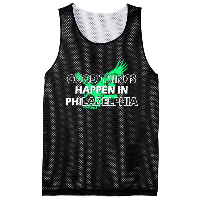 Good Things Happen In Philadelphia Citizen Philly Bird Mesh Reversible Basketball Jersey Tank