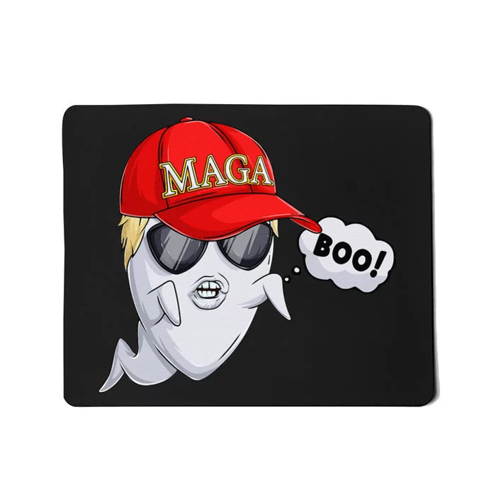 Ghost Trump Halloween Costume Maga Donald Trump Boo Gift Mousepad