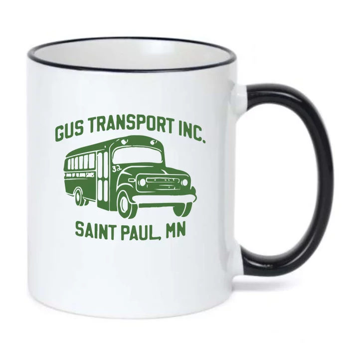 Gus Transport Inc Saint Paul Mn Black Color Changing Mug