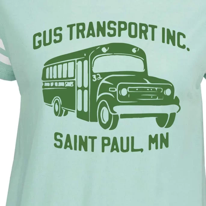 Gus Transport Inc Saint Paul Mn Enza Ladies Jersey Football T-Shirt