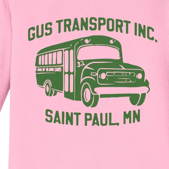 Gus Transport Inc Saint Paul Mn Baby Long Sleeve Bodysuit