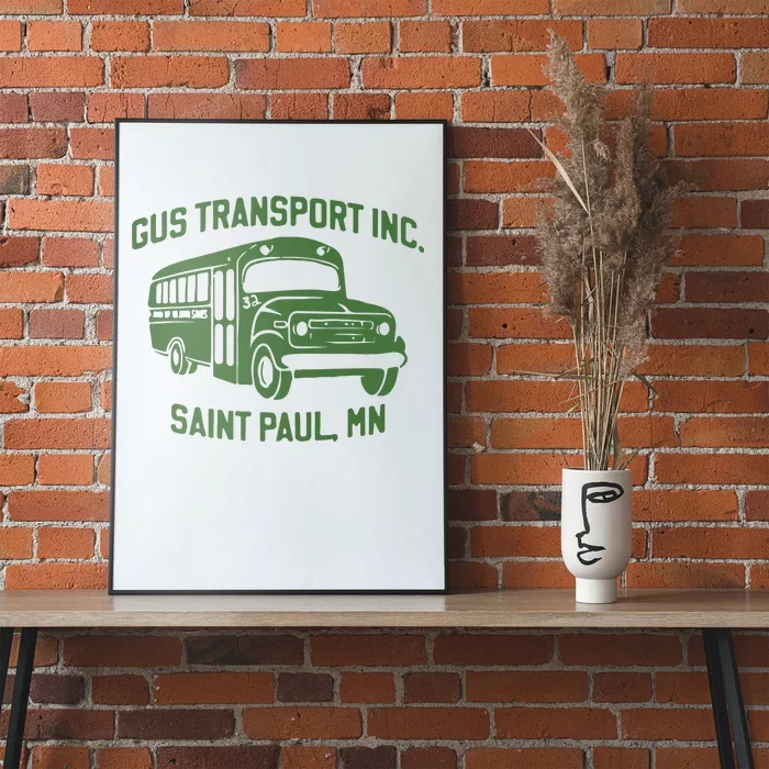 Gus Transport Inc Saint Paul Mn Poster