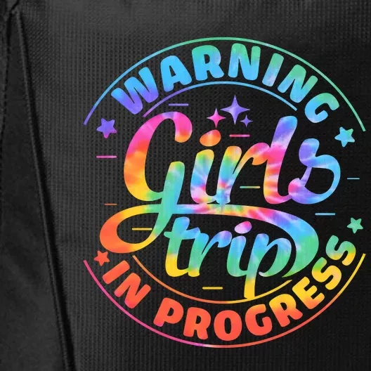 Girl Trip In Progress Tie Dye City Backpack