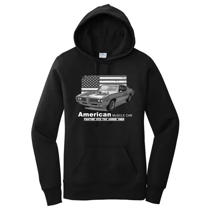 GTO The Judge American Muscle Car 60s 70s Women's Pullover Hoodie