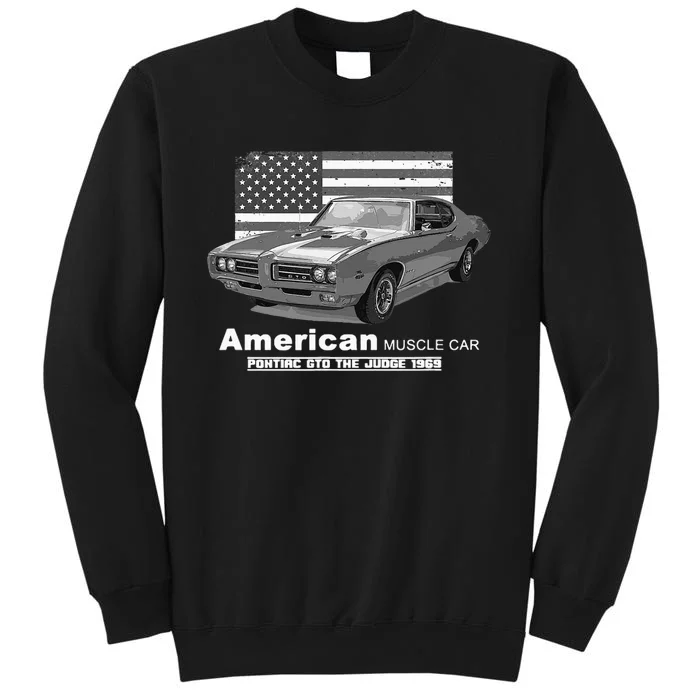 GTO The Judge American Muscle Car 60s 70s Tall Sweatshirt