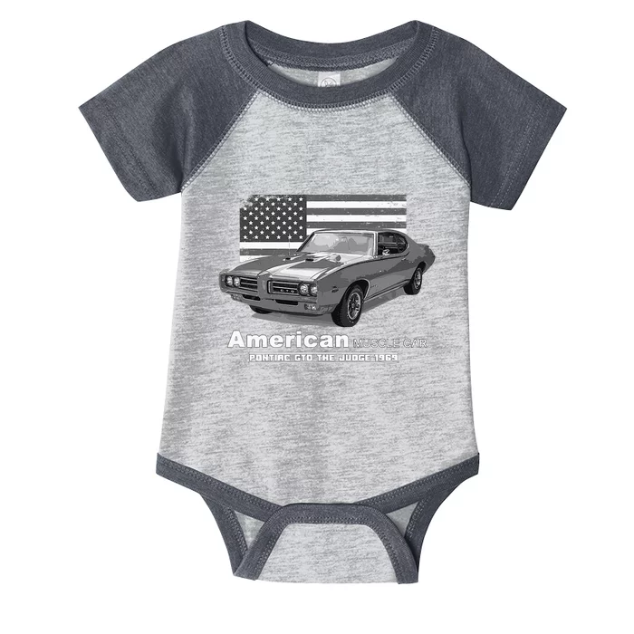 GTO The Judge American Muscle Car 60s 70s Infant Baby Jersey Bodysuit