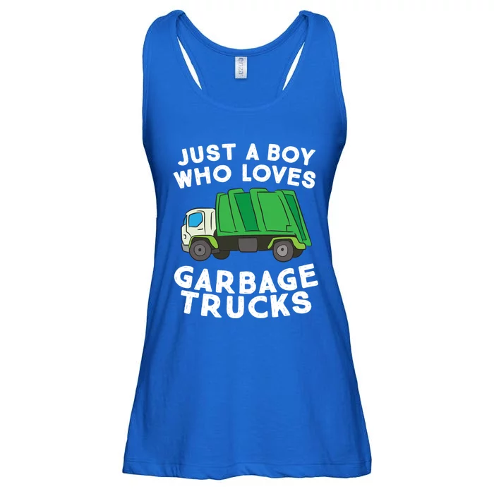 Garbage Truck Just A Who Loves Garbage Trucks Gift Ladies Essential Flowy Tank