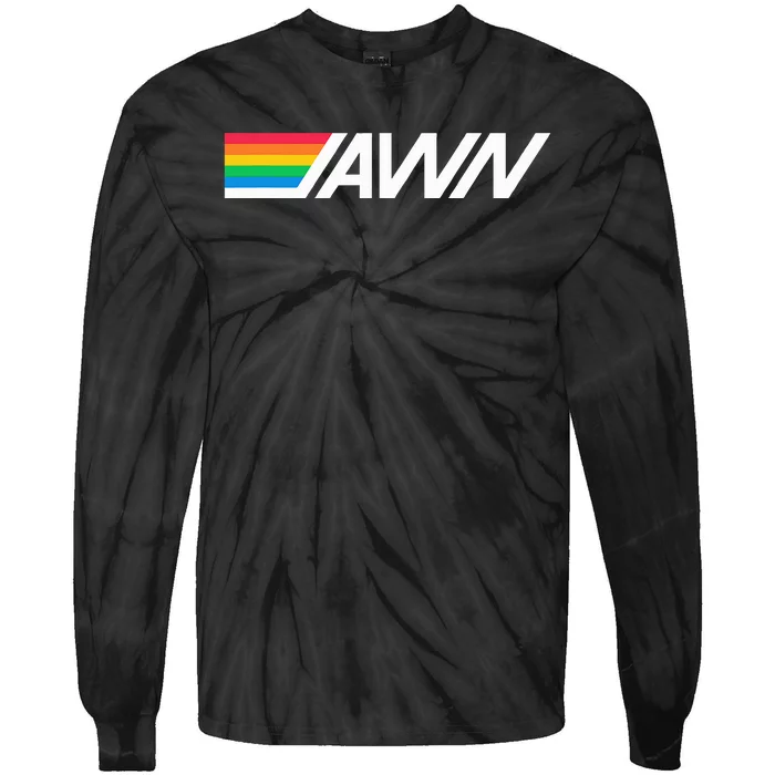 Gotta Tap Jawn Philadelphia Bank Rainbow Logo Color Design Tie-Dye Long Sleeve Shirt