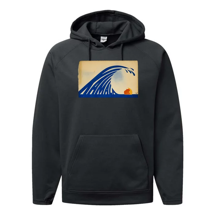 Gary Taxali Kamala Wave Performance Fleece Hoodie