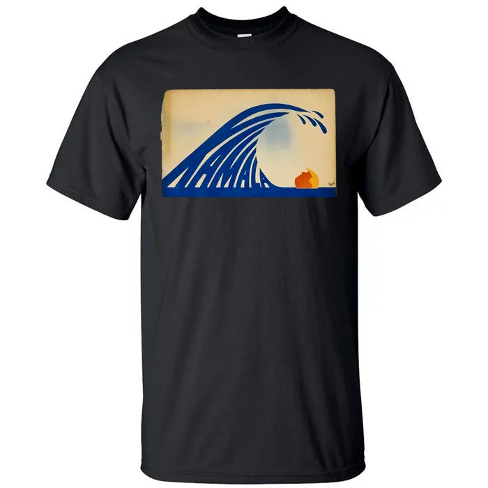 Gary Taxali Kamala Wave Tall T-Shirt