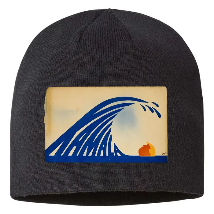 Gary Taxali Kamala Wave 8 1/2in Sustainable Knit Beanie