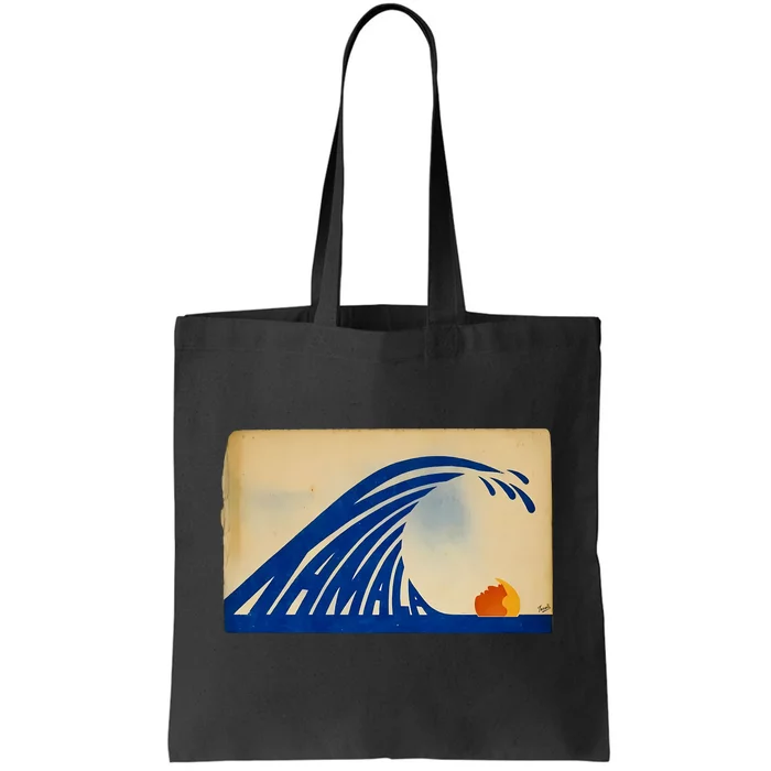 Gary Taxali Kamala Wave Tote Bag