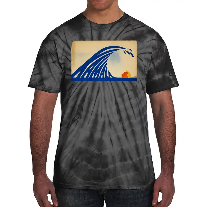 Gary Taxali Kamala Wave Tie-Dye T-Shirt