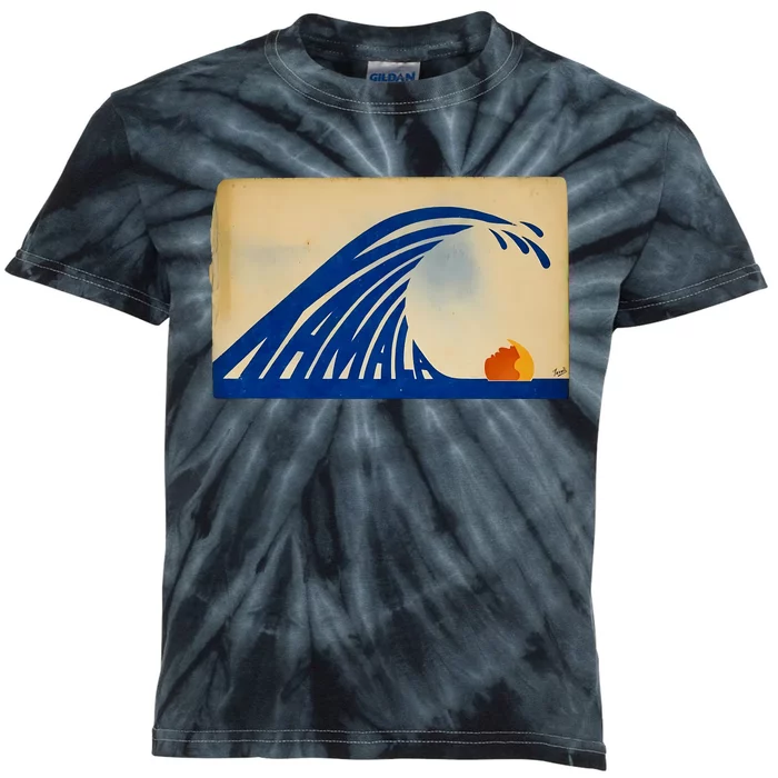 Gary Taxali Kamala Wave Kids Tie-Dye T-Shirt