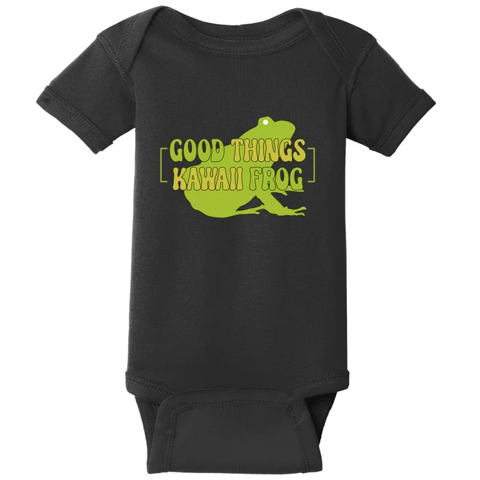 Good Things Kawaii Frog Gift Baby Bodysuit