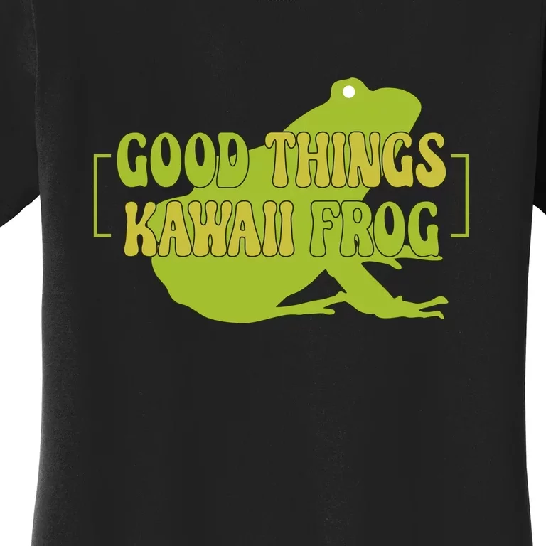 Good Things Kawaii Frog Gift Women's T-Shirt