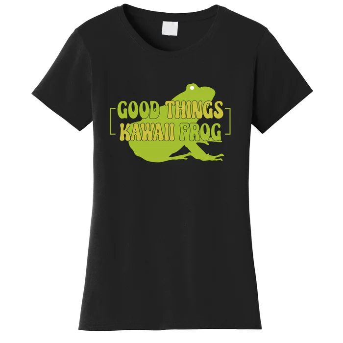 Good Things Kawaii Frog Gift Women's T-Shirt