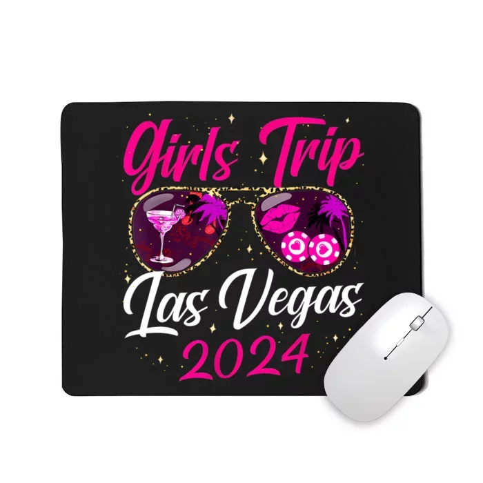 Girl Trip Las Vegas 2024 Nevada Vacation Birthday Trip Mousepad