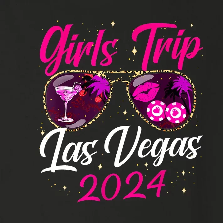 Girl Trip Las Vegas 2024 Nevada Vacation Birthday Trip Toddler Long Sleeve Shirt