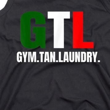 Gym Tan Laundry GTL New Jersey Garden NJ Shore Italian Flag Tank Top