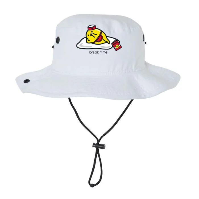 Gudetama The Lazy Egg Diner Server Break Time Legacy Cool Fit Booney Bucket Hat