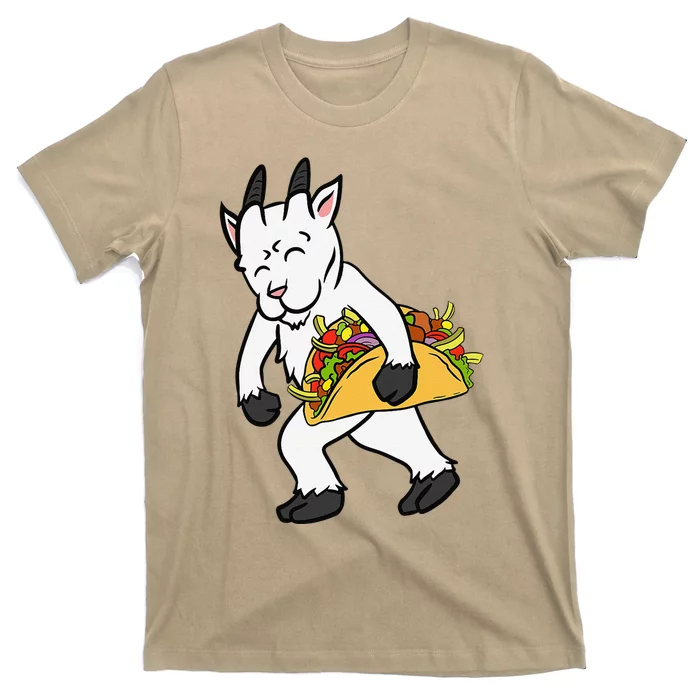 Goat Taco Lover Funny Cinco De Mayo Pet T-Shirt