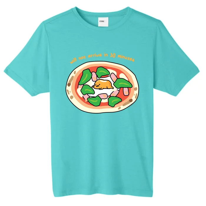 Gudetama The Lazy Egg Pizza Cool Gift ChromaSoft Performance T-Shirt