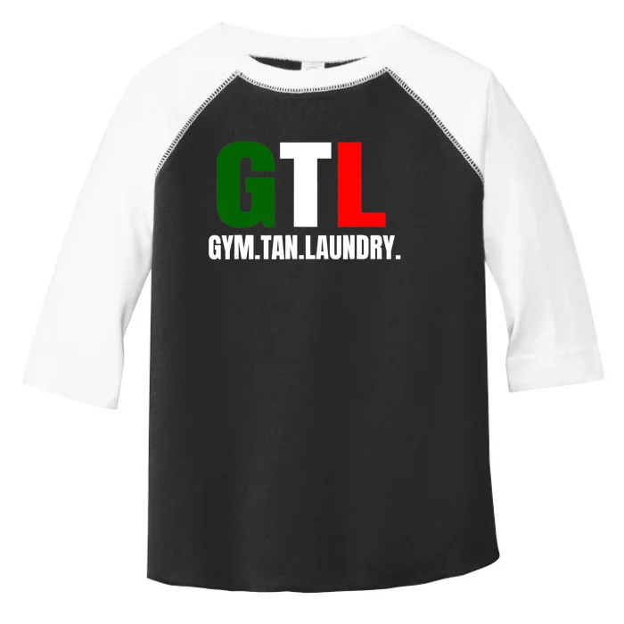 Gym Tan Laundry GTL New Jersey Garden NJ Shore Italian Flag Toddler Fine Jersey T-Shirt