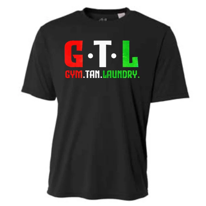 Gym Tan Laundry Gtl New Jersey Garden Nj Shore Italian Flag Cooling Performance Crew T-Shirt