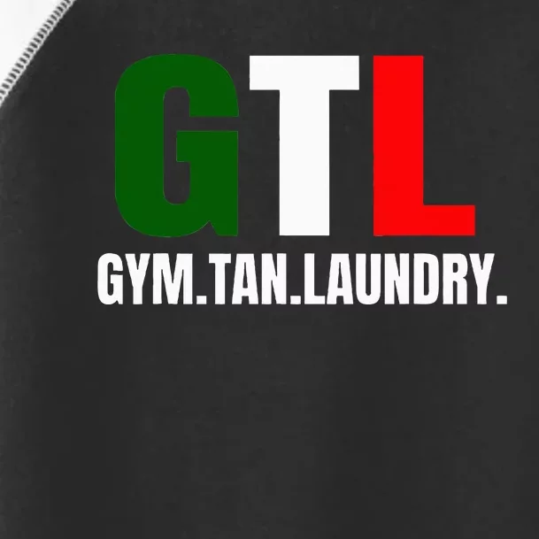 Gym Tan Laundry GTL New Jersey Garden NJ Shore Italian Flag Toddler Fine Jersey T-Shirt