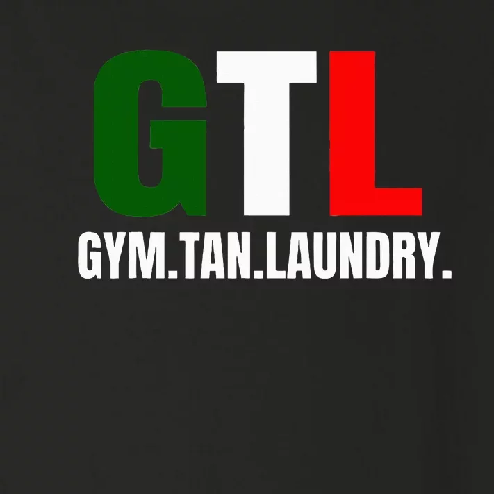 Gym Tan Laundry GTL New Jersey Garden NJ Shore Italian Flag Toddler Long Sleeve Shirt