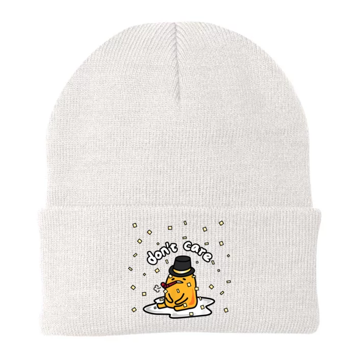 Gudetama The Lazy Egg Japan Don't Care Japan Knit Cap Winter Beanie