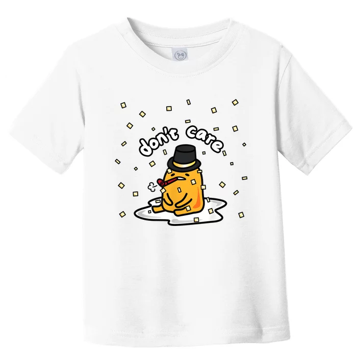 Gudetama The Lazy Egg Japan Don't Care Japan Toddler T-Shirt