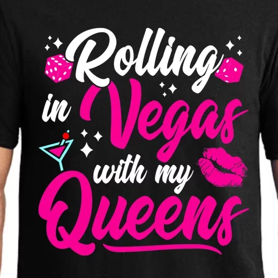 Girl Trip Las Vegas - Vegas Queens - Vegas Girl Trip Pajama Set