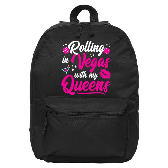 Girl Trip Las Vegas - Vegas Queens - Vegas Girl Trip 16 in Basic Backpack