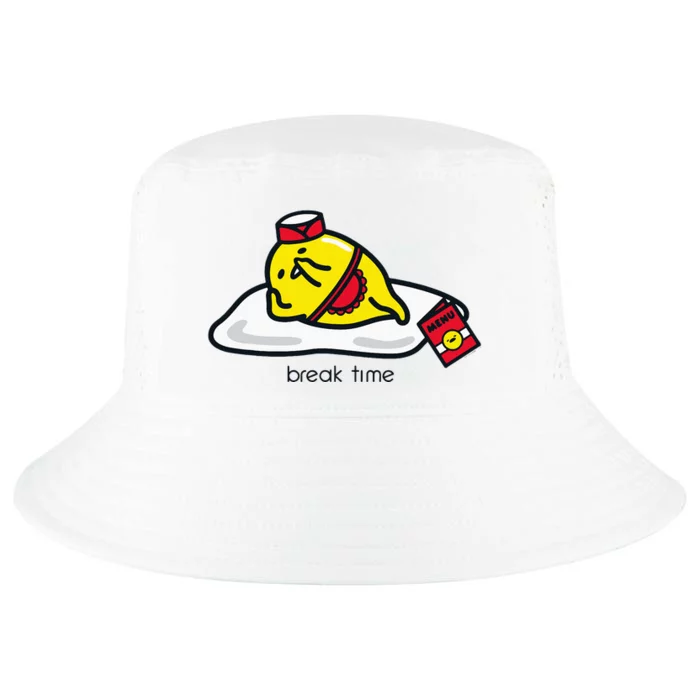 Gudetama The Lazy Egg Diner Server Break Time Cool Comfort Performance Bucket Hat