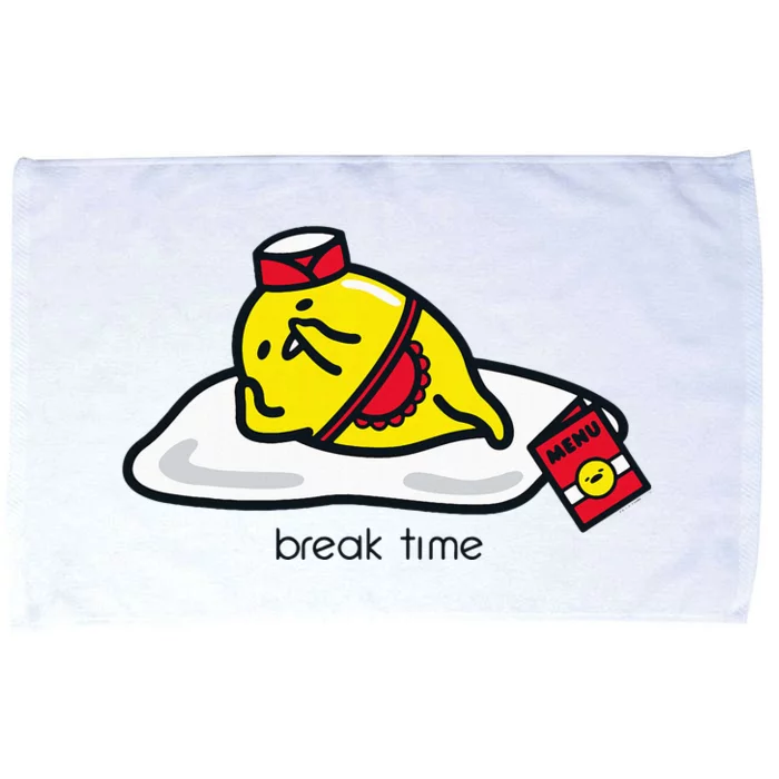 Gudetama The Lazy Egg Diner Server Break Time Microfiber Hand Towel