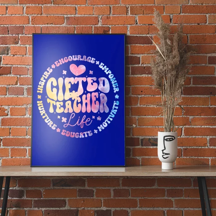 Gifted Teacher Life Appreciation Week Back To School Gift Poster