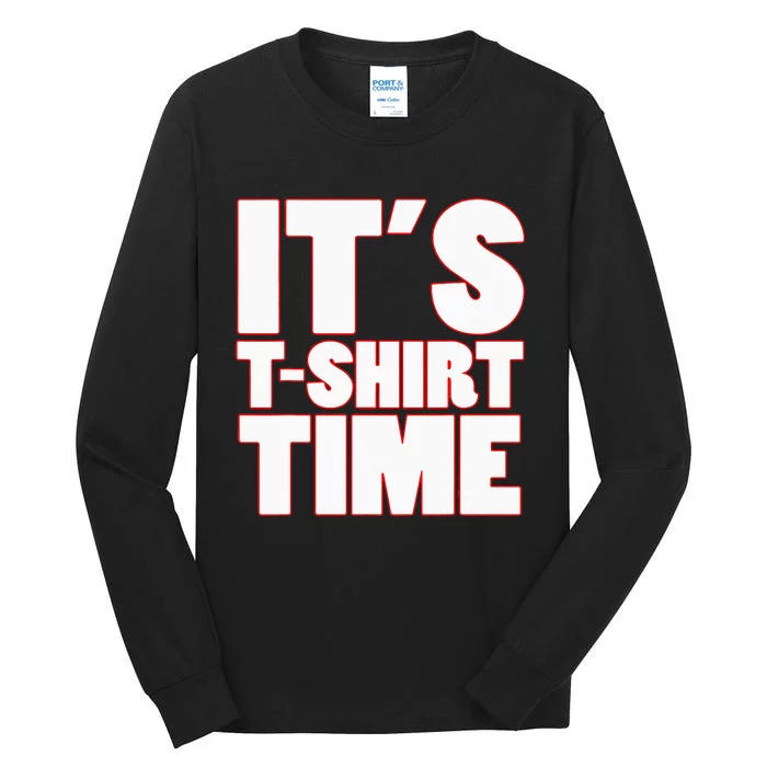 Gym Tan Laundry Gtl New Jersey ItS Time Tall Long Sleeve T-Shirt