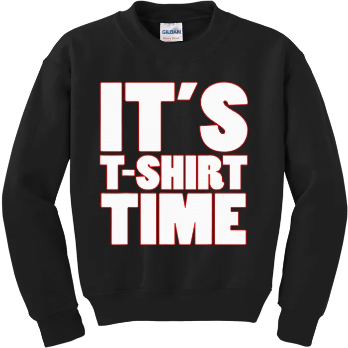 Gym Tan Laundry Gtl New Jersey ItS Time Kids Sweatshirt