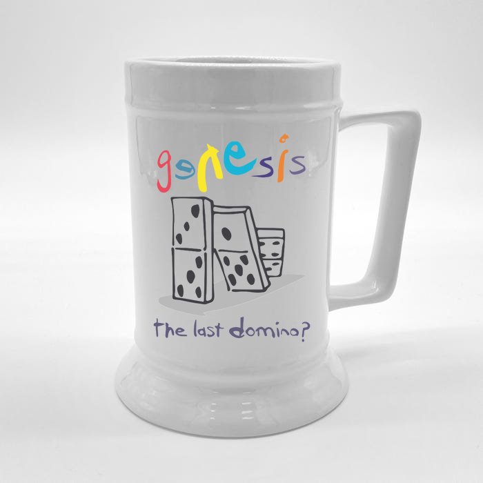 Genesis The Last Domino Front & Back Beer Stein