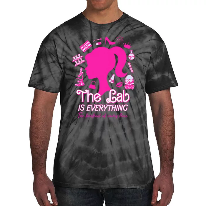 Groovy The Lab Is Everything The Forefront Of Saving Lives Tie-Dye T-Shirt