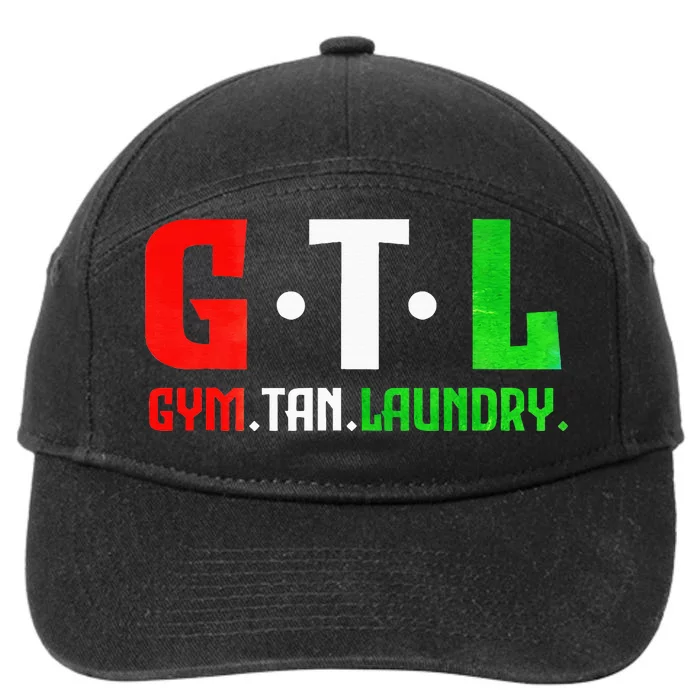 Gym Tan Laundry Gtl New Jersey Garden Nj Shore Italian Flag 7-Panel Snapback Hat