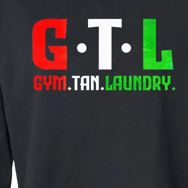 Gym Tan Laundry Gtl New Jersey Garden Nj Shore Italian Flag Cropped Pullover Crew