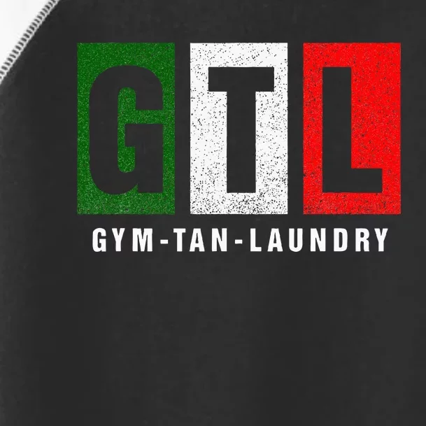 Gym Tan Laundry Gtl New Jersey Garden Nj Shore Italian Flag Toddler Fine Jersey T-Shirt