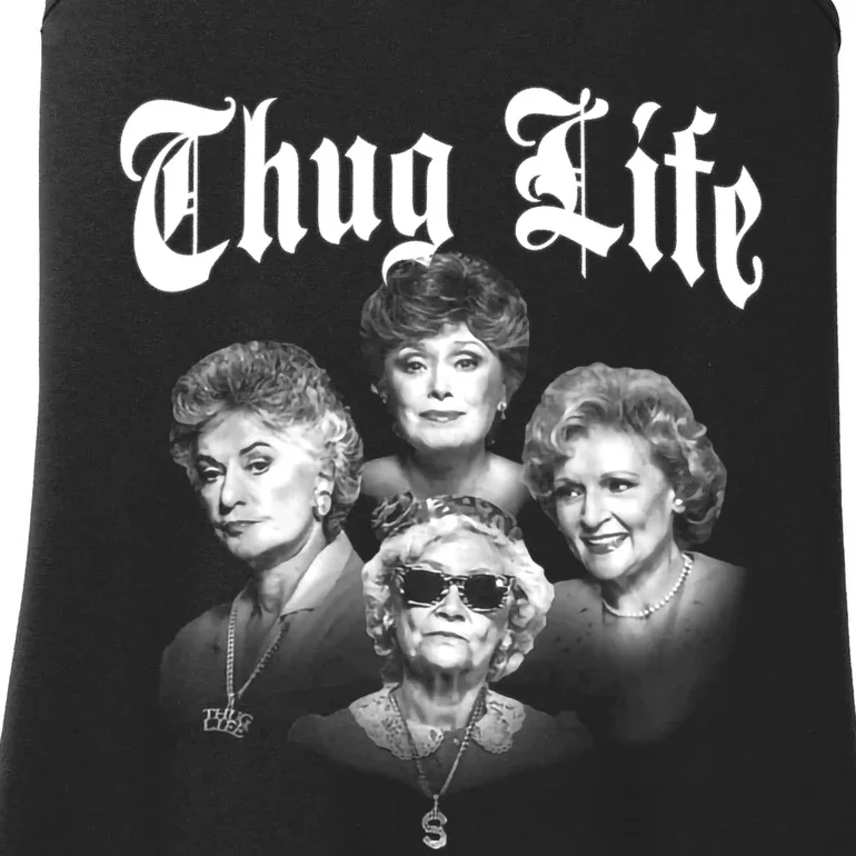 Golden Thug Life 80s Tv Sitcom Lover Fan Gift Ladies Essential Tank