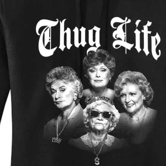 Golden Thug Life 80s Tv Sitcom Lover Fan Gift Women's Pullover Hoodie