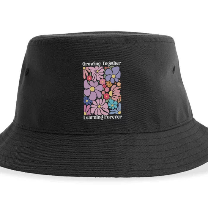 Growing Together Learning Forever Sustainable Bucket Hat