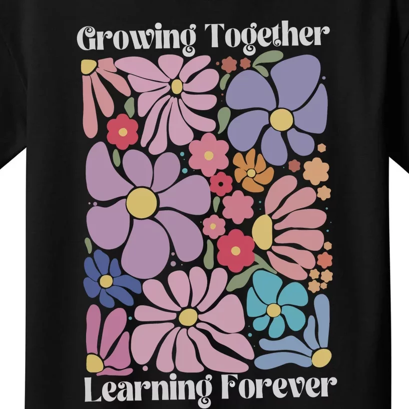 Growing Together Learning Forever Kids T-Shirt